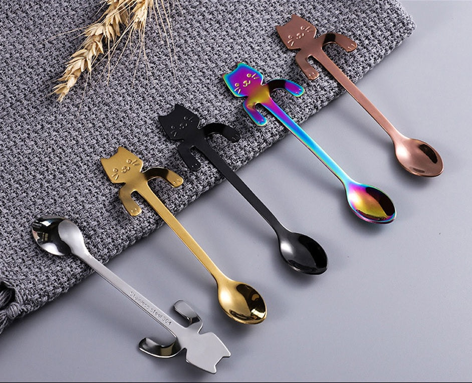 Cute Cat Shaped Spoon