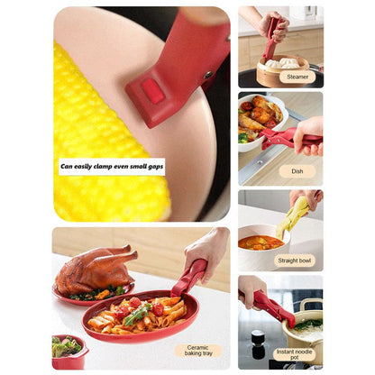 Buy 1 Get 1 FreeMulti-Purpose Anti-Scald Bowl Holder Clip for Kitchen